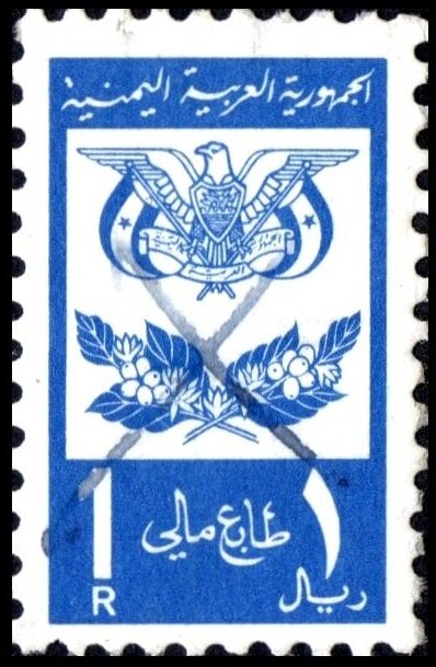 Coat of arms and leaves