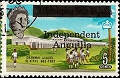 St. Kitts-Nevis Overprinted
