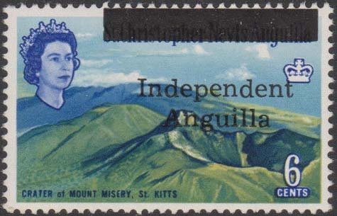 St. Kitts-Nevis Overprinted