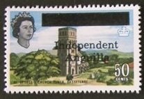 St. Kitts-Nevis Overprinted