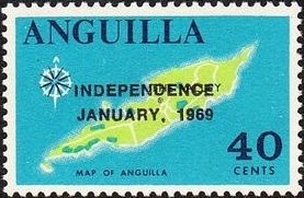 Map of Anguilla