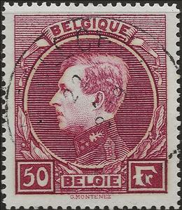 Stamp, King Albert I type "Montenez', Belgium,  , Famous People, Heads of State, Kings, Men, Royalty