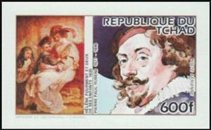 Stamp, Rubens, Chad,  , Paintings