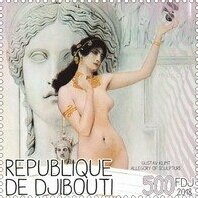 Stamp, Naked arts, Cinderellas,  , Art, Nudes, Paintings, Women