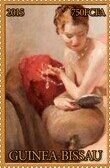 Souvenir Sheet, Nude Art Painting, Cinderellas,  , Art, Men, Nudes, Painters, Paintings, People, Women