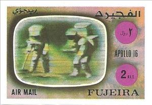 Stamp, Astronauts, Fujairah (Fujeira),  , Astronauts, Moon Landing
