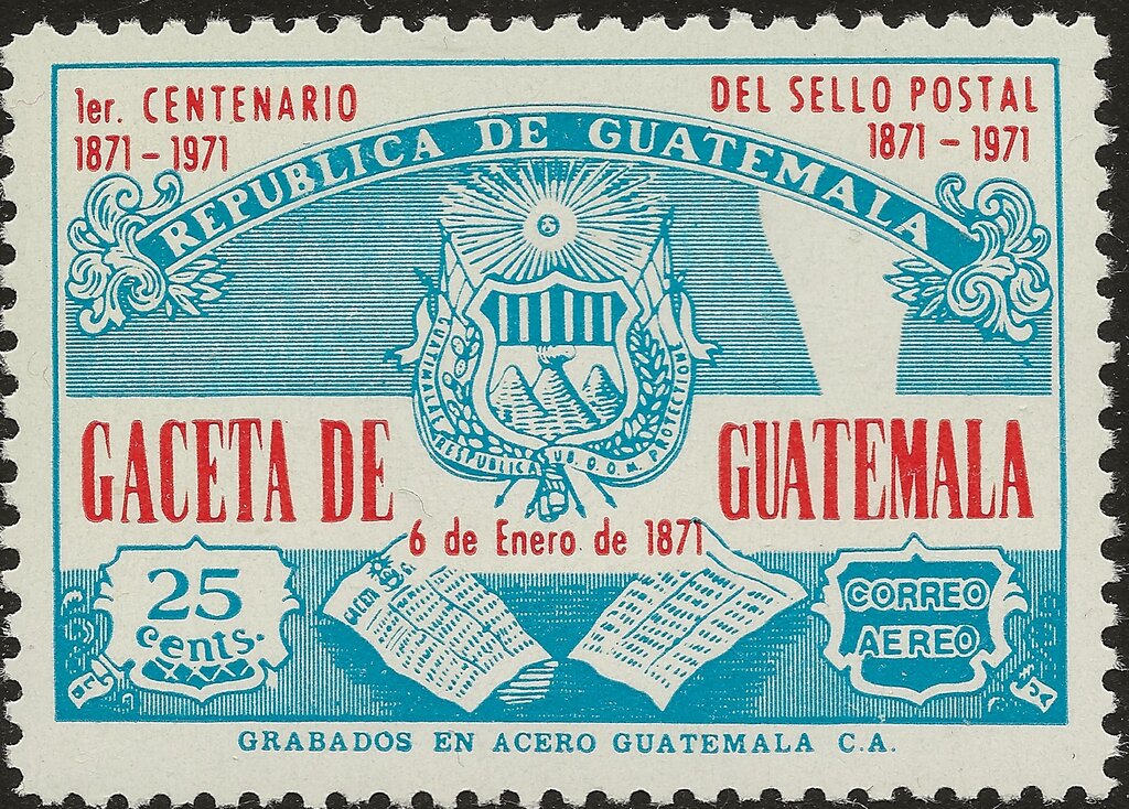 Newspaper "Gaceta de Guatemala"