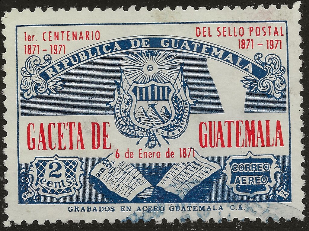 Newspaper "Gaceta de Guatemala"