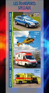 Mini Sheet, Various Vehicles, Niger,  , Transport, Vehicles