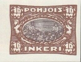 Stamp, Musicians, North Ingermanland,  , Music, Musical Instruments
