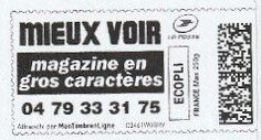 Large Print/ Mieux Voir. Magazine en gros caracteres