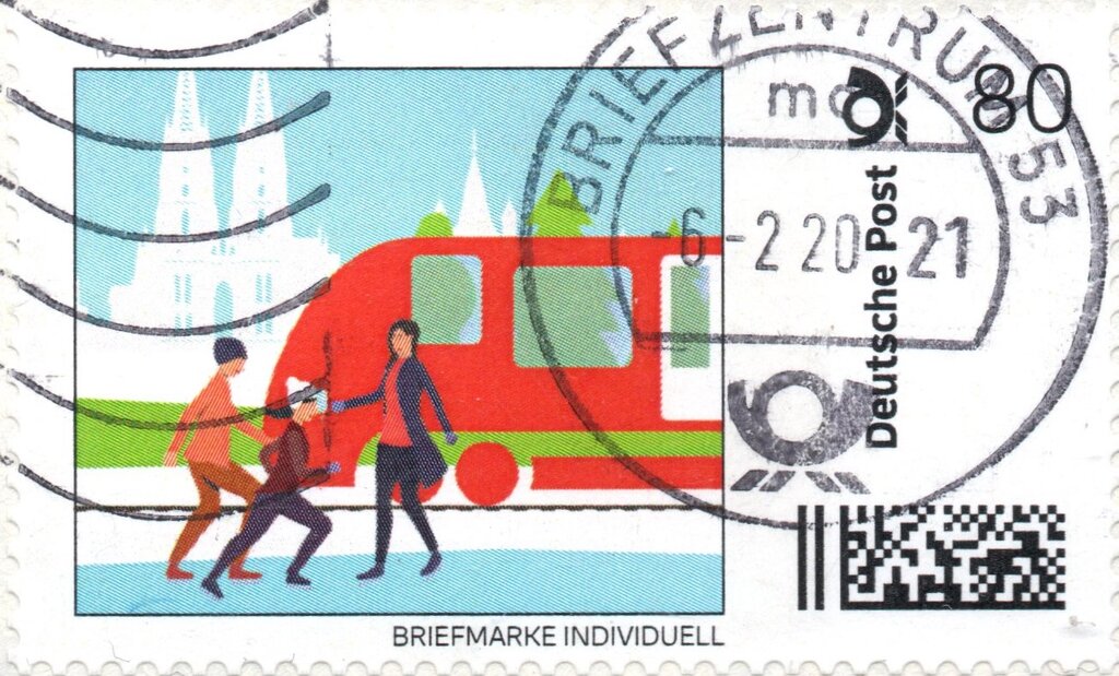 Train and People