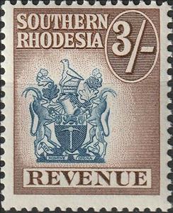 Stamp, Coat of arms, Southern Rhodesia,  , Coats of Arms