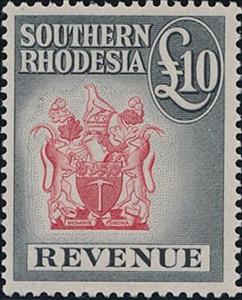 Stamp, Coat of arms, Southern Rhodesia,  , Coats of Arms