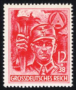 Stamp, SA-Member, German Realm,  