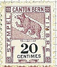 Bern - Stempelmarke