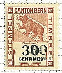 Bern - Stempelmarke