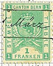 Bern - Stempelmarke