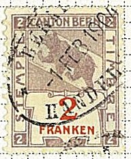 Bern - Stempelmarke