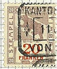 Bern - Stempelmarke