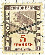 Bern - Stempelmarke