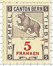 Bern - Stempelmarke