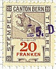 Bern - Stempelmarke