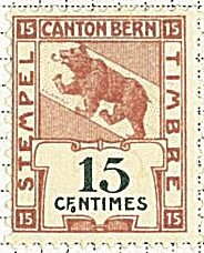 Bern - Stempelmarke