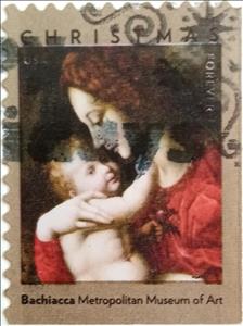 Stamp, Christmas, United States of America,  , Christmas