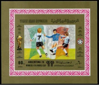Play scene, flag Italy