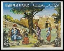 Women at the fountain