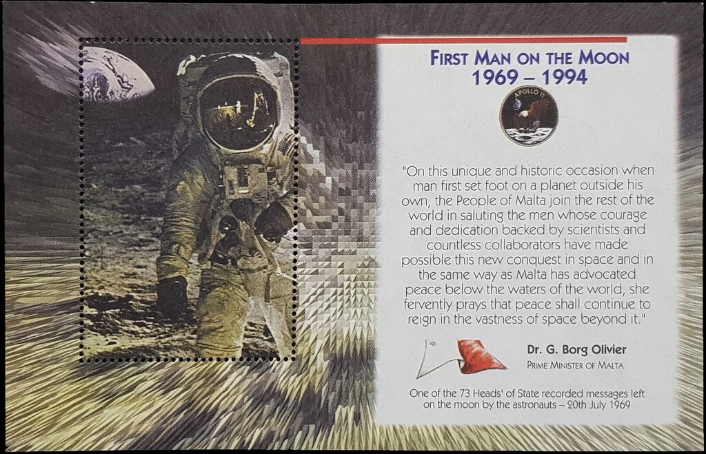 25th Anniversary Of The First Man On The Moon