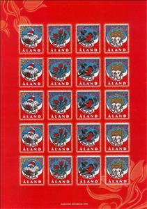 Mini Sheet, Christmas Seals 2008, Cinderellas,  , Christmas