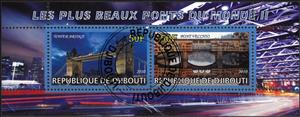 Mini Sheet, Les Plus Beaux Ponts du Monde II, Cinderellas,  , Buildings
