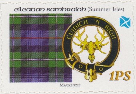 Mackenzie Tartan and Clan Badge