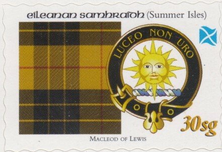 Macleod of Lewis Tartan and Clan Badge