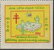 Moratuwa Anti-TB Association 1954: Eating at table (Sinhala)