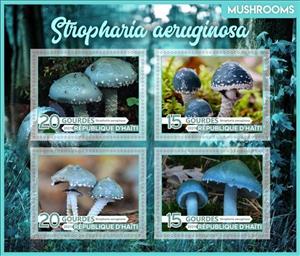 Mini Sheet, Mushrooms, Cinderellas,  , Mushrooms