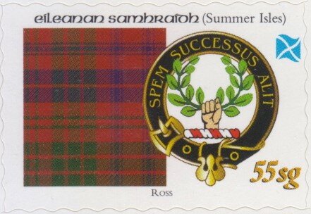 Ross Tartan and Clan Badge