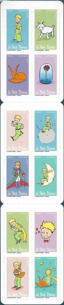 Booklet, The Little Prince, 75th Anniversary of Publication, France,  , Literature