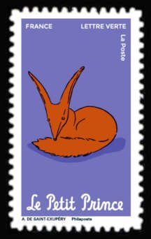 Stamp, The Little Prince, 75th Anniversary of Publication, France,  , Literature