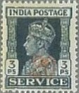 King George VI wearing Imperial Crown of India