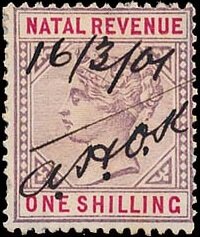 Stamp, Queen Victoria, Natal,  , Crowns and Coronets, Famous People, Heads of State, Queens, Royalty, Women