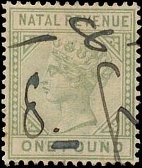 Stamp, Queen Victoria, Natal,  , Crowns and Coronets, Famous People, Heads of State, Queens, Royalty, Women