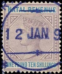 Stamp, Queen Victoria, Natal,  , Crowns and Coronets, Famous People, Heads of State, Queens, Royalty, Women