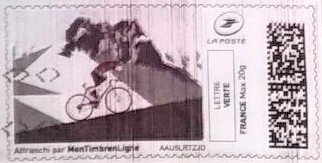 Cyclist on a Mountain