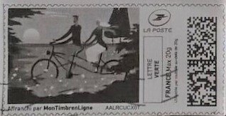 Cyclists on a Tandem