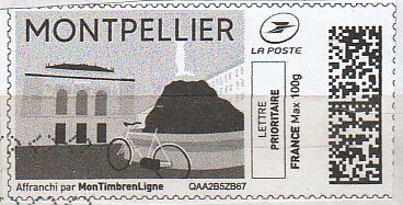 Montpellier in black