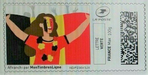 World Cup Football Supporters. Belgium