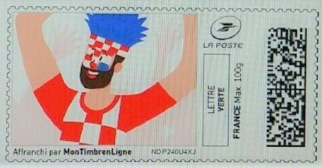 World Cup Football Supporters. Croatia